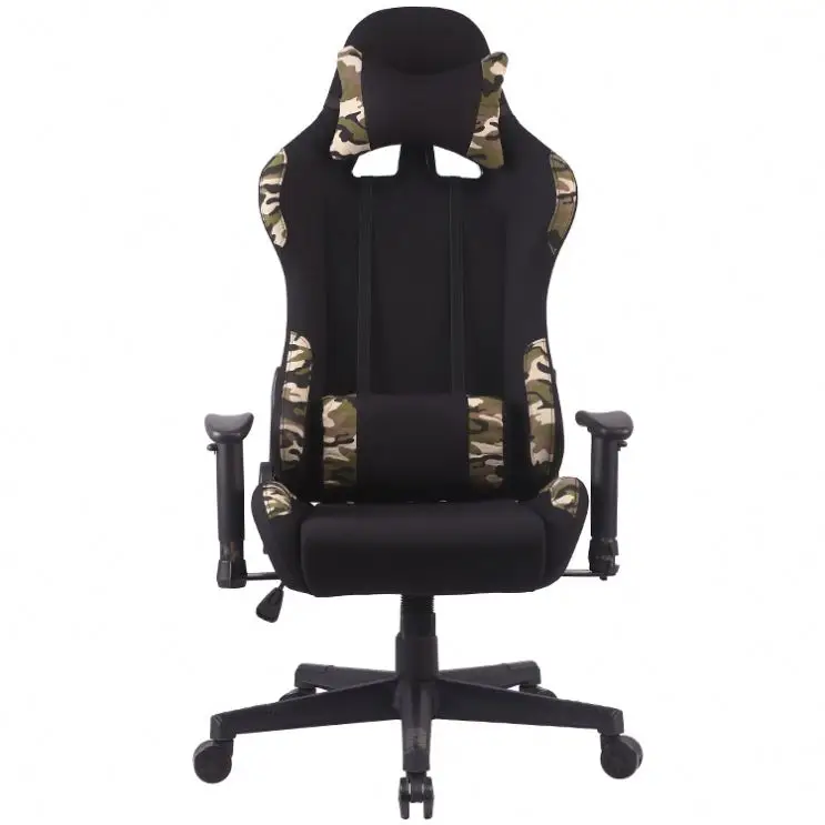 Laika Good Price Ergonomic Adjustable Black Nylon Leather Chair Gamer Cheap Racing Gaming Chair