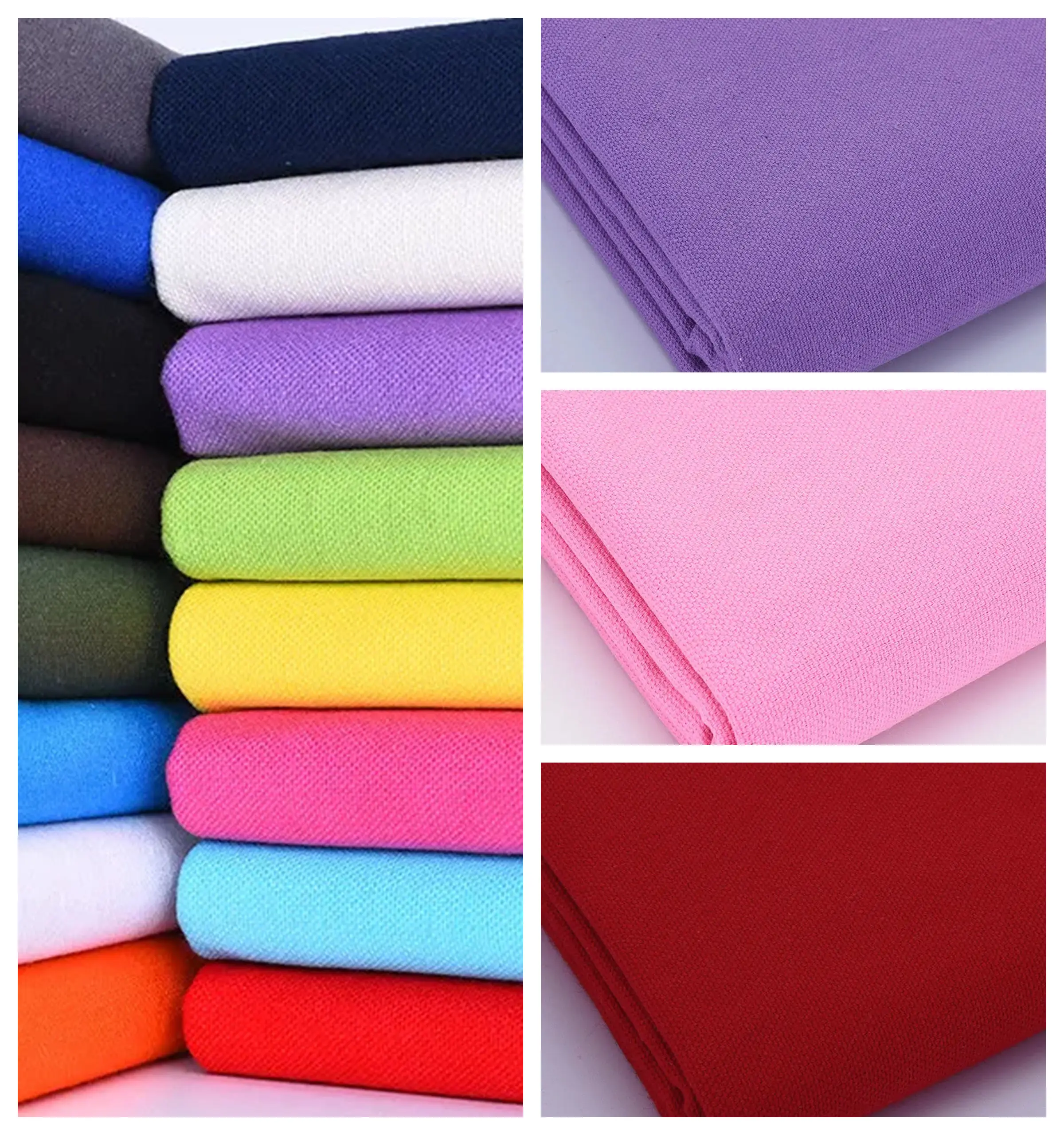 

Pure Cotton Thickened Canvas Fabric By The Meter for Curtains Sofa Covers Shoes Bags Pillow DIY Sewing Plain Cloth Soft Blue Red