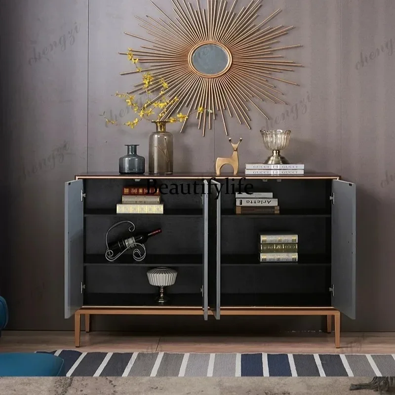 E182 Vintage Entryway Shoe Cabinet Wooden Friendly Hallway Luxury Hotel Shoe Rack Living Room Salon Mueble Zapatero