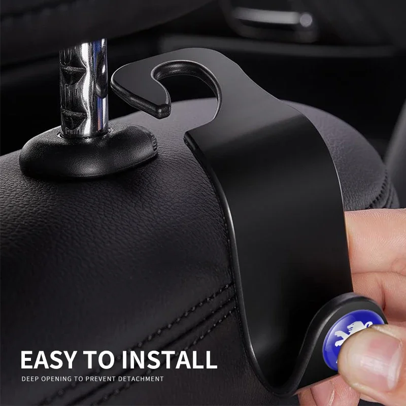 Car Seat Back Hook Headrest Storage Holder Car Accessories For Peugeot 407 508 2008 5008 307 308 3008 206 207 208 107 106 205