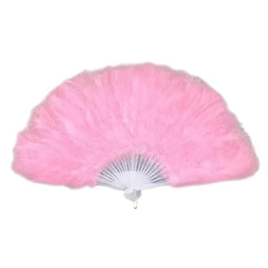 

Feather Folding Fan Vintage Handheld Fan Dancing Hand Held Fan Plain Foldable Fan Chinese Style Fan Elegant Retro Hand Fan 1920