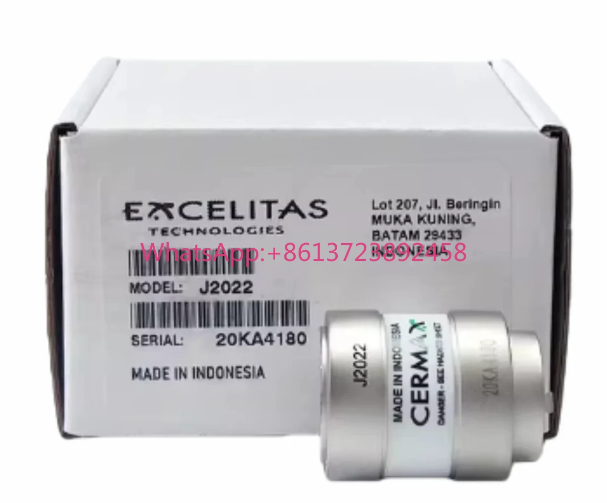J2022 original importado Excelitas 300W para endoscopia laparoscópica Olimpo CLV-290 CLV-190, lâmpada de xenônio de fonte fria