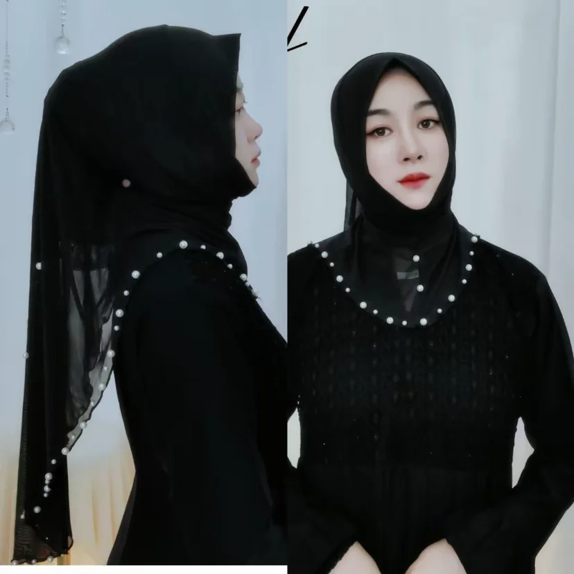 2026 Spring Summer Musulman Women Airy Hijab Covers