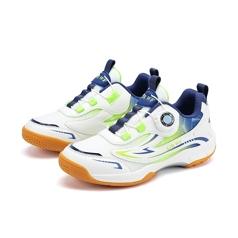 Kids' Badminton Shoes for Boys and Girls, Elementary School and Teens, Professional Tennis and Table Tennis Sports Shoes