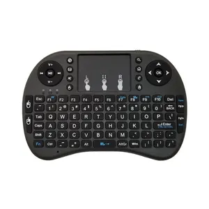 I8 mini wireless keyboard 2.4g Air mouse remote touchpad use dried battery for Android tv box pc wireless keyboard 8 Main Sales Mouse and Keyboard Gamer - №1