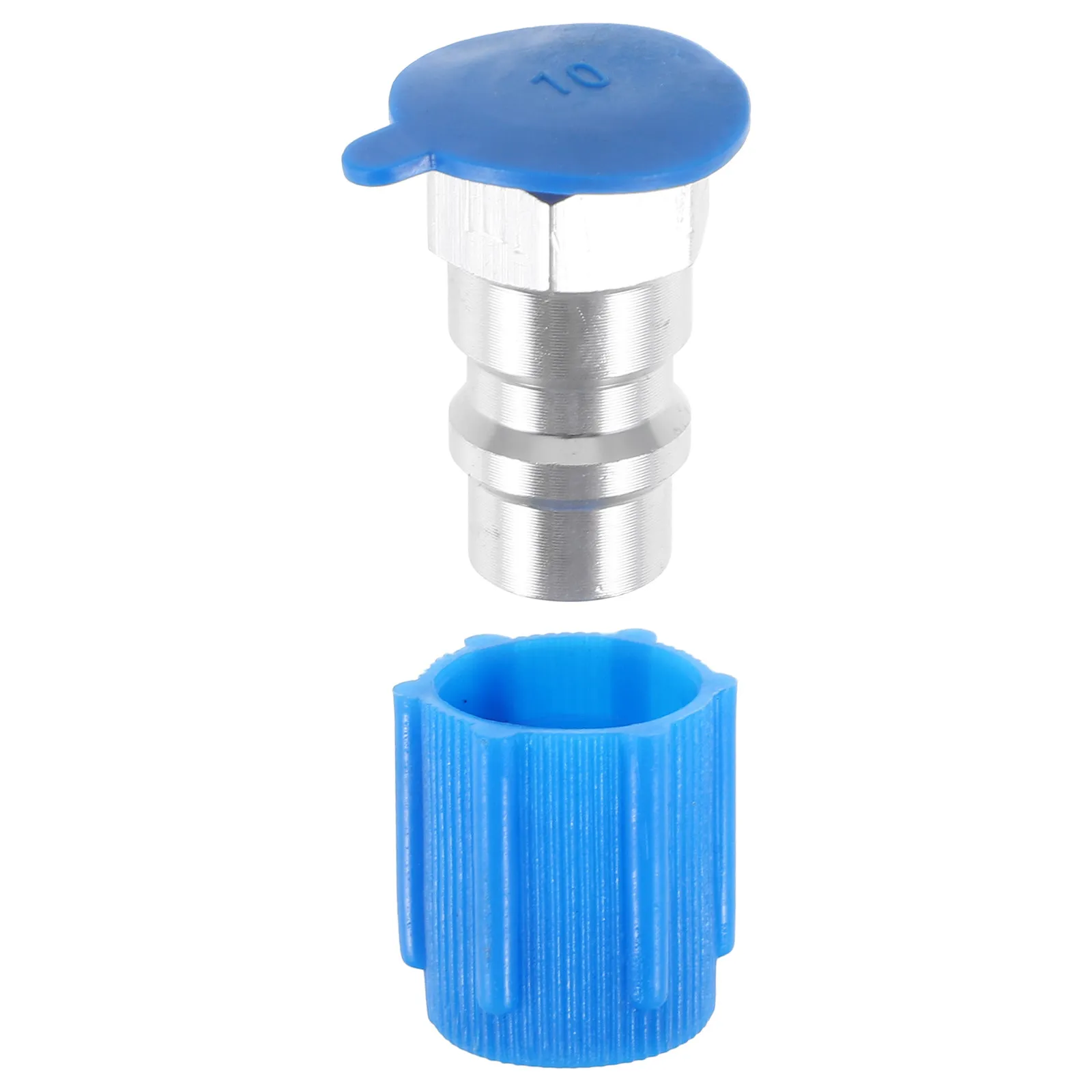 High-Pressure R134a Side Adapter R22 Standard Interface Copper Fitting for Automotive Air Conditioning Systems