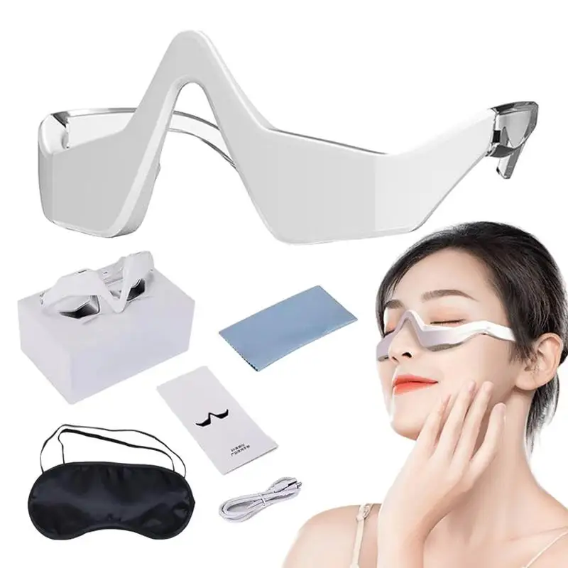 Eye Massager Relieves Eye Fatigue Eyes Massage Glasses Eye Fatigue Relief Massager Under-Eye Massager Eye Lifting Massager tool