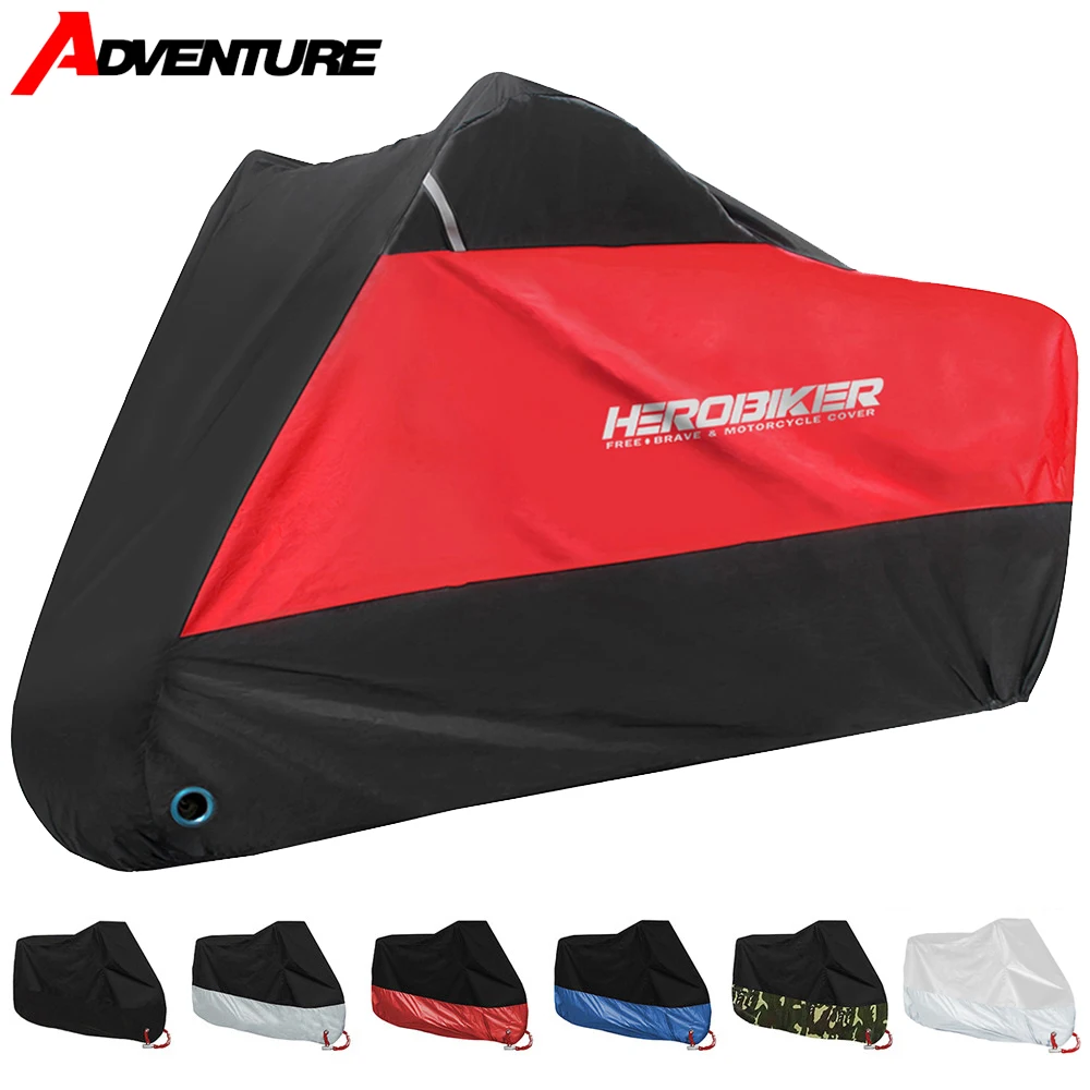 

Waterproof Motorcycle Cover Funda Moto Rain Cover Indoor Outdoor Motorbike Scooter Cover Dustproof UV Protective Moto Cover New