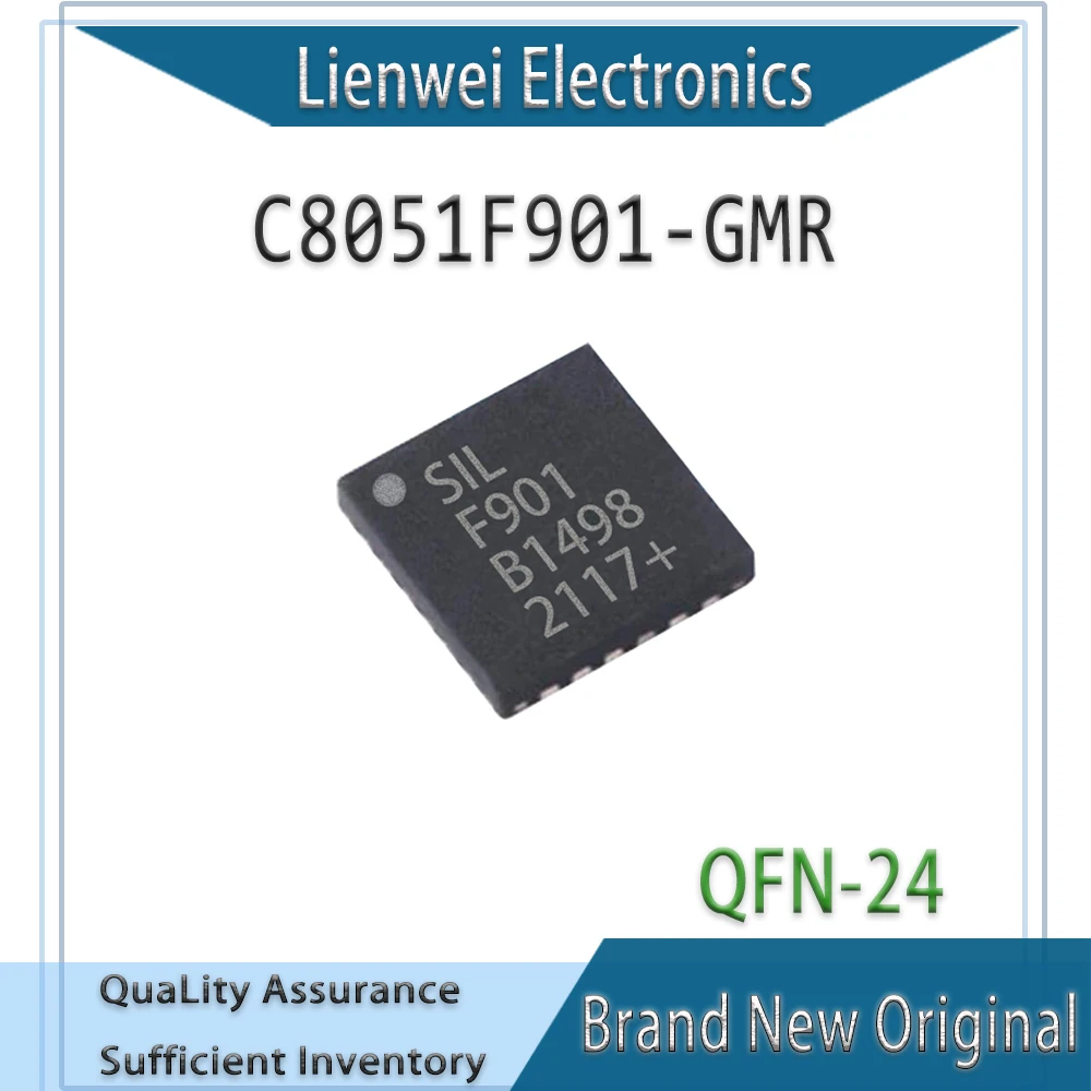 

100% New Original F901 C8051F901-GMR C8051F901 IC MCU Chipset QFN-24