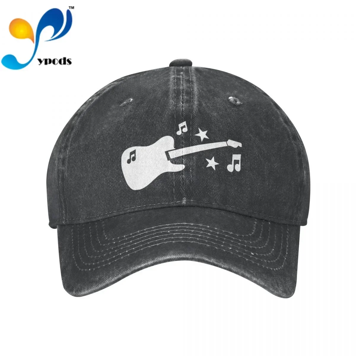 

New Brand Anime GuitarMusic Symbol Cartoon Styles Snapback Cap Cotton Baseball Cap Men Women Dad Hat Trucke