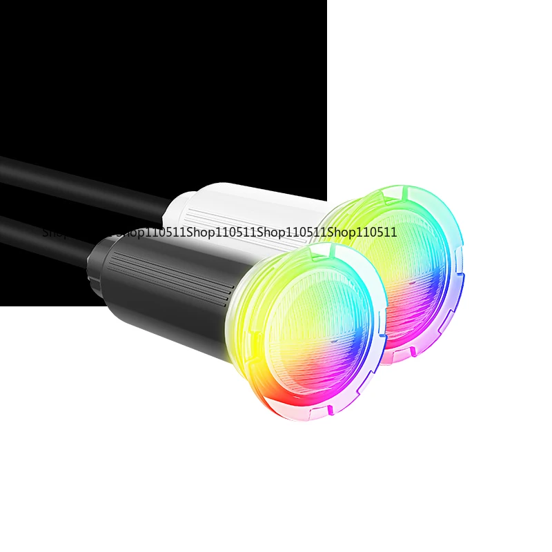 Nicheless Globrite Replacement Light Emitting Diode Pool Light Replacement Cold White Pool Light with 6ft/50ft/100ft/150ft Cable