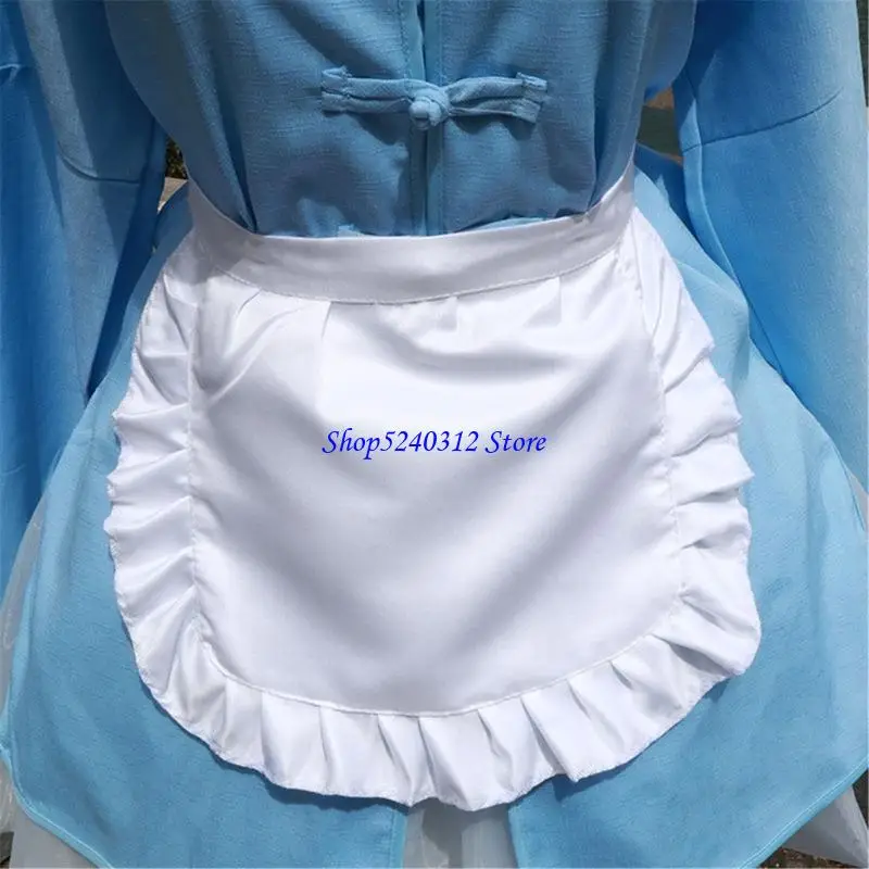 634c Ruffle Maid Apron Küche Küche Kochschürze ähliger Petticoats Röcke Tutus Slips