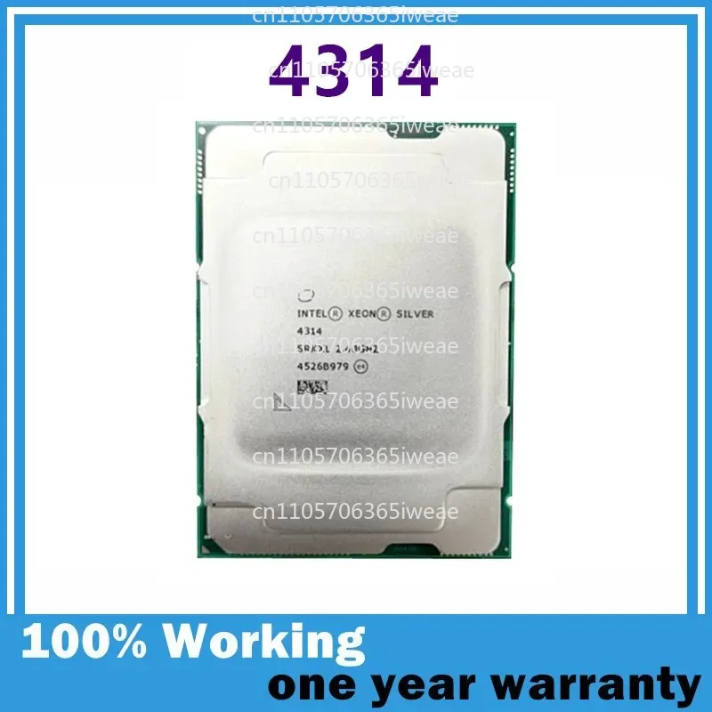 XEON CPU Silver 4314 2.4GHz 16 Core 24M 135W LGA4189 Official