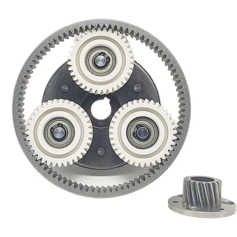 WORTHOWN-Complete 35-Tooth,1.25-Module Planetary Gear Set 608Z Bearings And PA66 Nylon Helical Gears