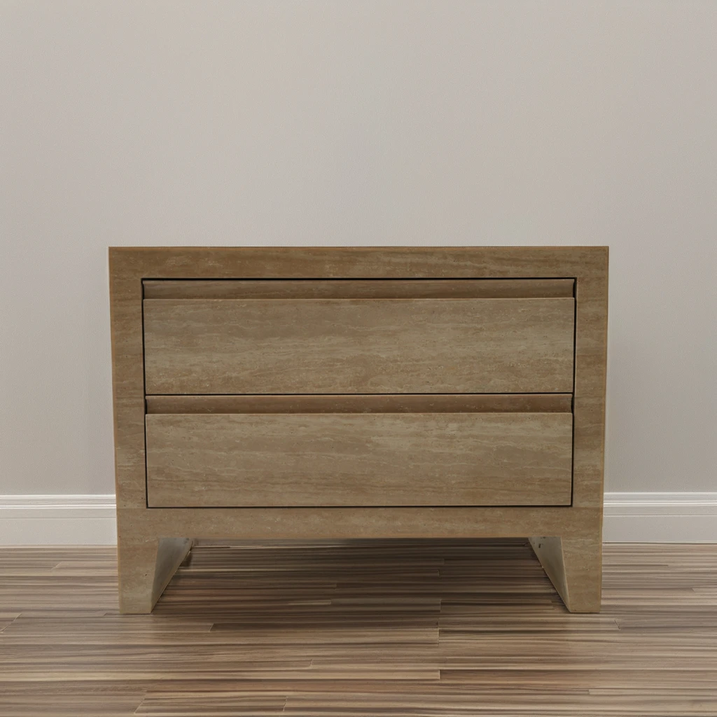 #  Marble Bedroom Bedside Table Furniture Direct Manufacturer Stainless Steel