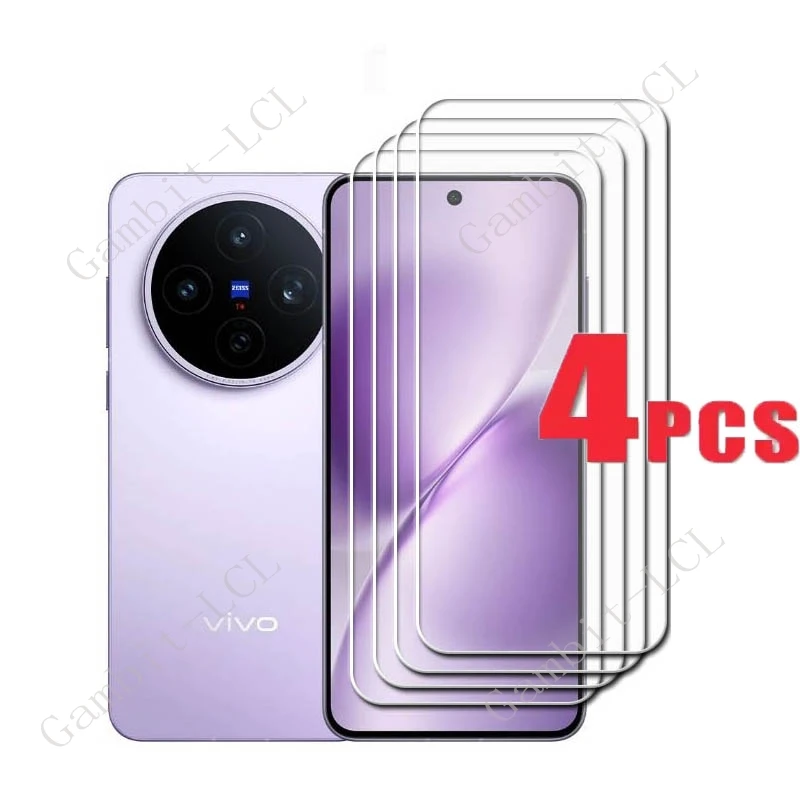 

4PCS 9H HD Tempered Glass For Vivo X200s Protective Film ON VivoX200s V2458A 6.67" Screen Protector Cover