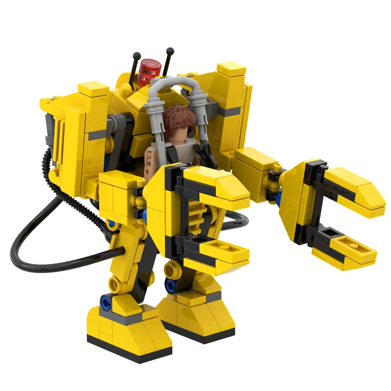 549PCS Aliened Facehugger Aliens Queen Vs Power Loader Building Blocks Brick Toys Suitable for Family Friends Holiday Gifts