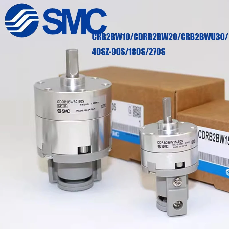 Cilindro oscilante giratorio de paletas SMC CRB2BW CRB2BW10-90S CRB2BW15-180S CRB2BW20-270S CRB2BW30-90S CRB2BW40-180S CRB2BW30-180S