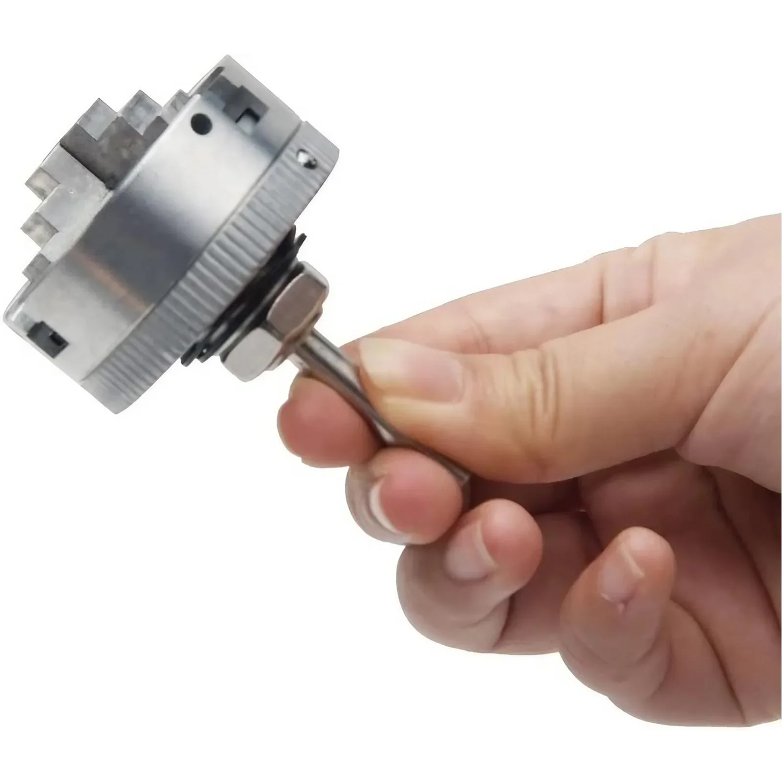 전기 선반 드릴 척 헤비 듀티 셀프 센터링 드릴 척 3 4 조 M12 x 1mm 연결 전기 드릴링 선반 공구