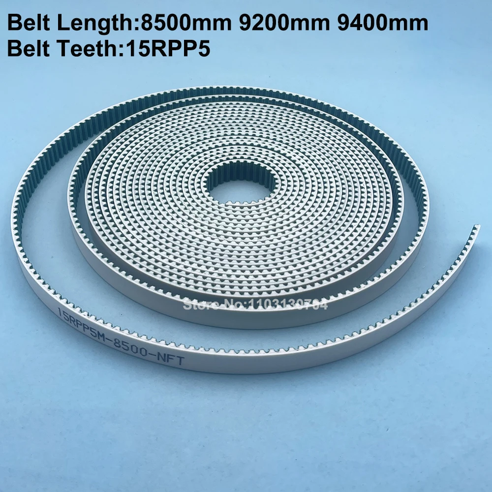 1PC Large Format Printer 15RPP5 15RPP5M 8.5M 9.2M Motor Long Belt for Liyu Carriage Belt Timing Belt 15RPP5-8500 15RPP5-9200