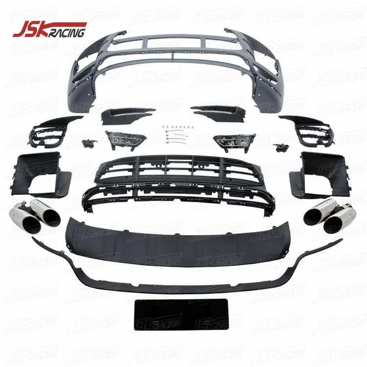 TURBO STYLE PP FRONT BUMPER for 2014-2018 PORSCHE MACAN