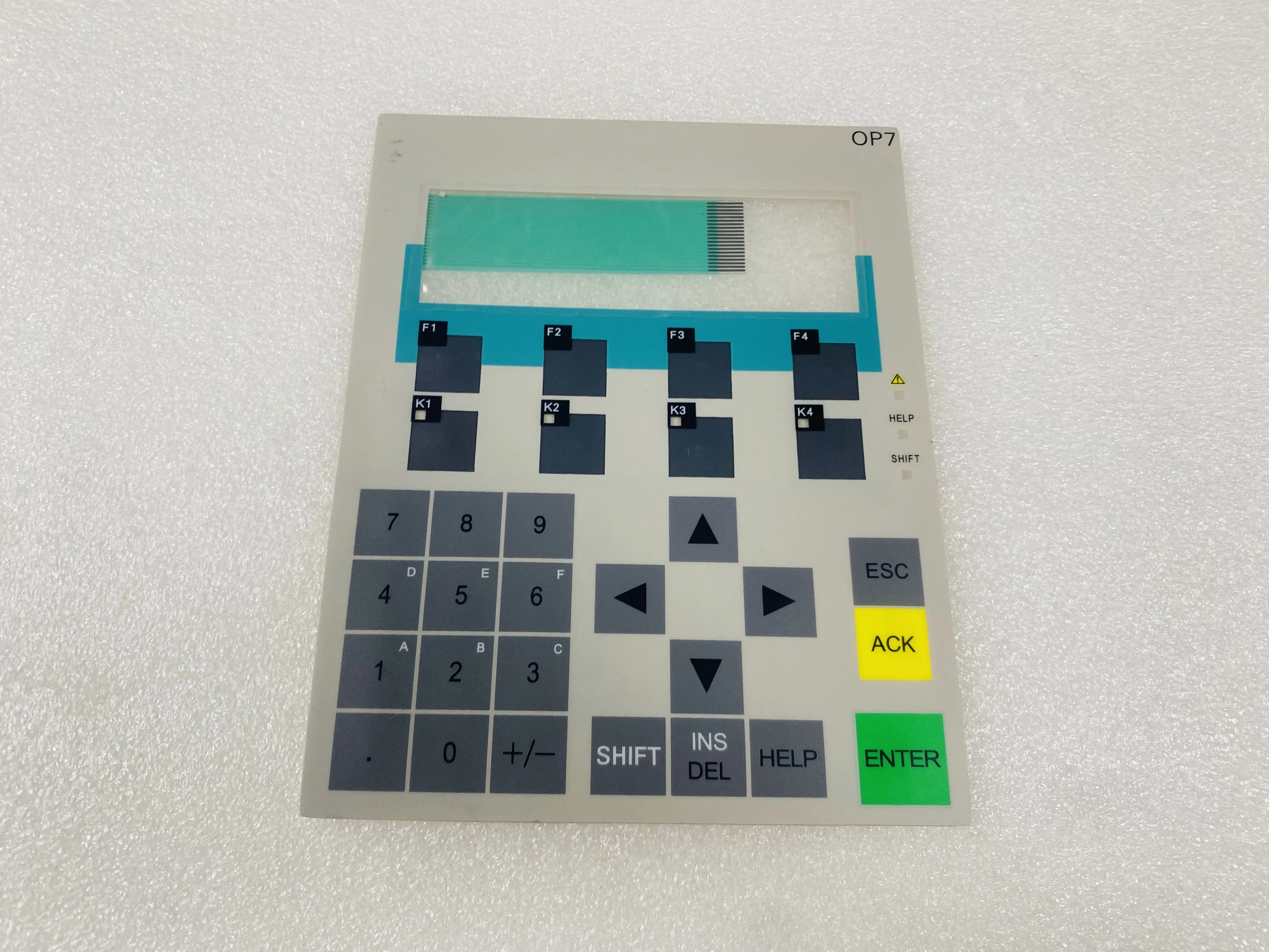 OP7 6AV3607-1JC30-0AX1 6AV3 607-1JC30-0AX1 OP7 6AV3607-1JC20-0AX2 6AV3 607-1JC20-0AX2 -- Membrane switches Keyboards Keypads