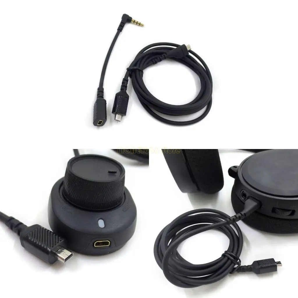 F62C ARCTIS 용 FREY 오디오 케이블 3/5/7 프로 게임 헤드폰 패션 와이어