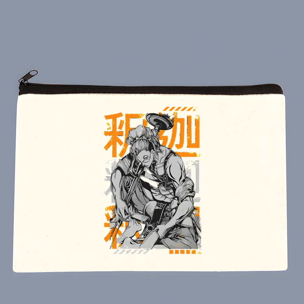 

Usachan Record Of Ragnarok Buddha Ragnarok Anime Record Aphrodite Canvas Bag Pure White Zipper Coin Coin Bag Clutch Bag