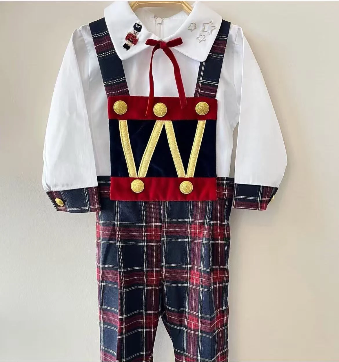 

0-6Y Boy White Green Suit Outfit Suit C192