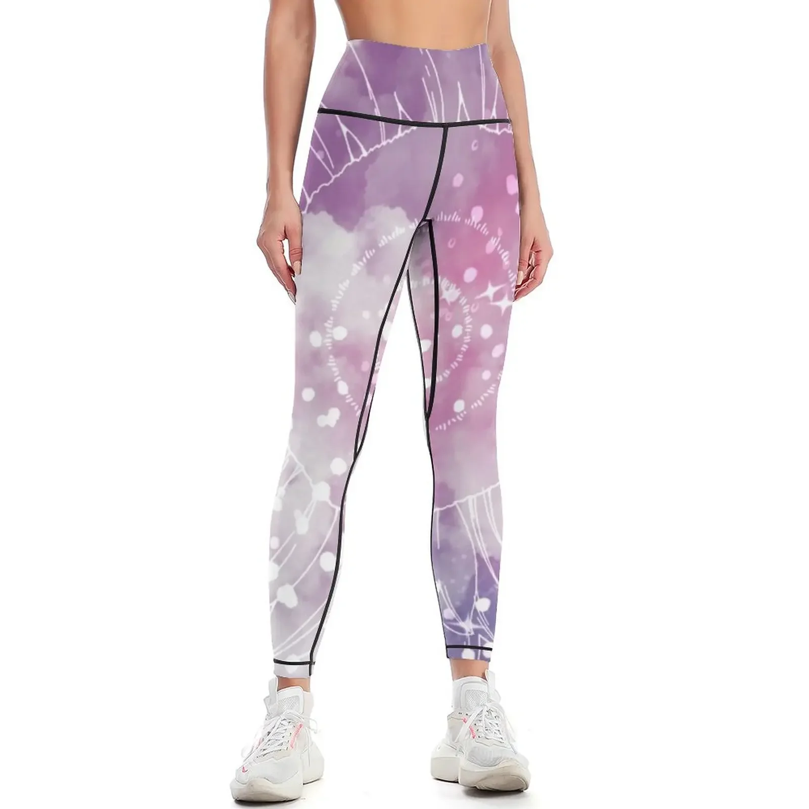 

Galaxy Sunflower Leggings workout shorts Clothing fitness push up legging Women's fitness Womens Leggings