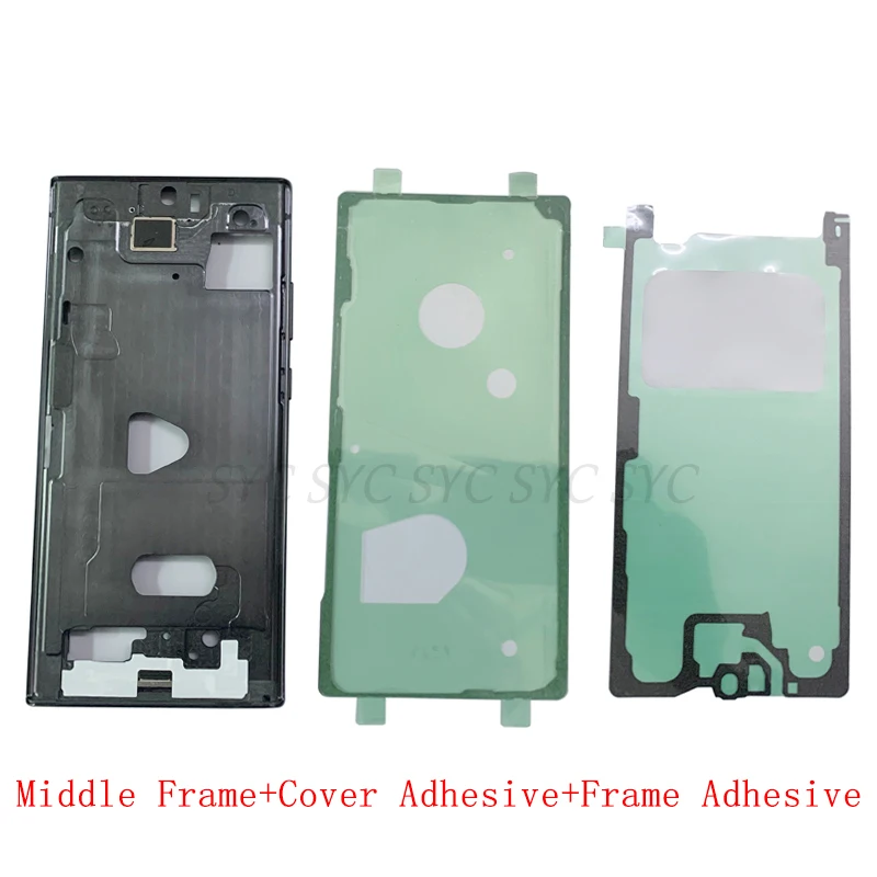 Middle Frame Center Chassis Cover Housing For Samsung Note 20 N980 20 Ultra N985 N986 Phone Metal LCD Frame Repair Parts