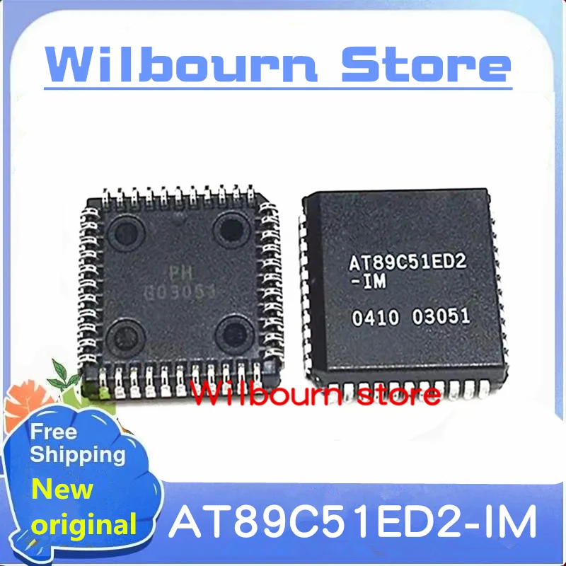 

НОВЫЙ 10 шт./лот AT89C51ED2-UM AT89C51ED2-IM AT89C51ED2 PLCC44 в наличии Wilborn Store