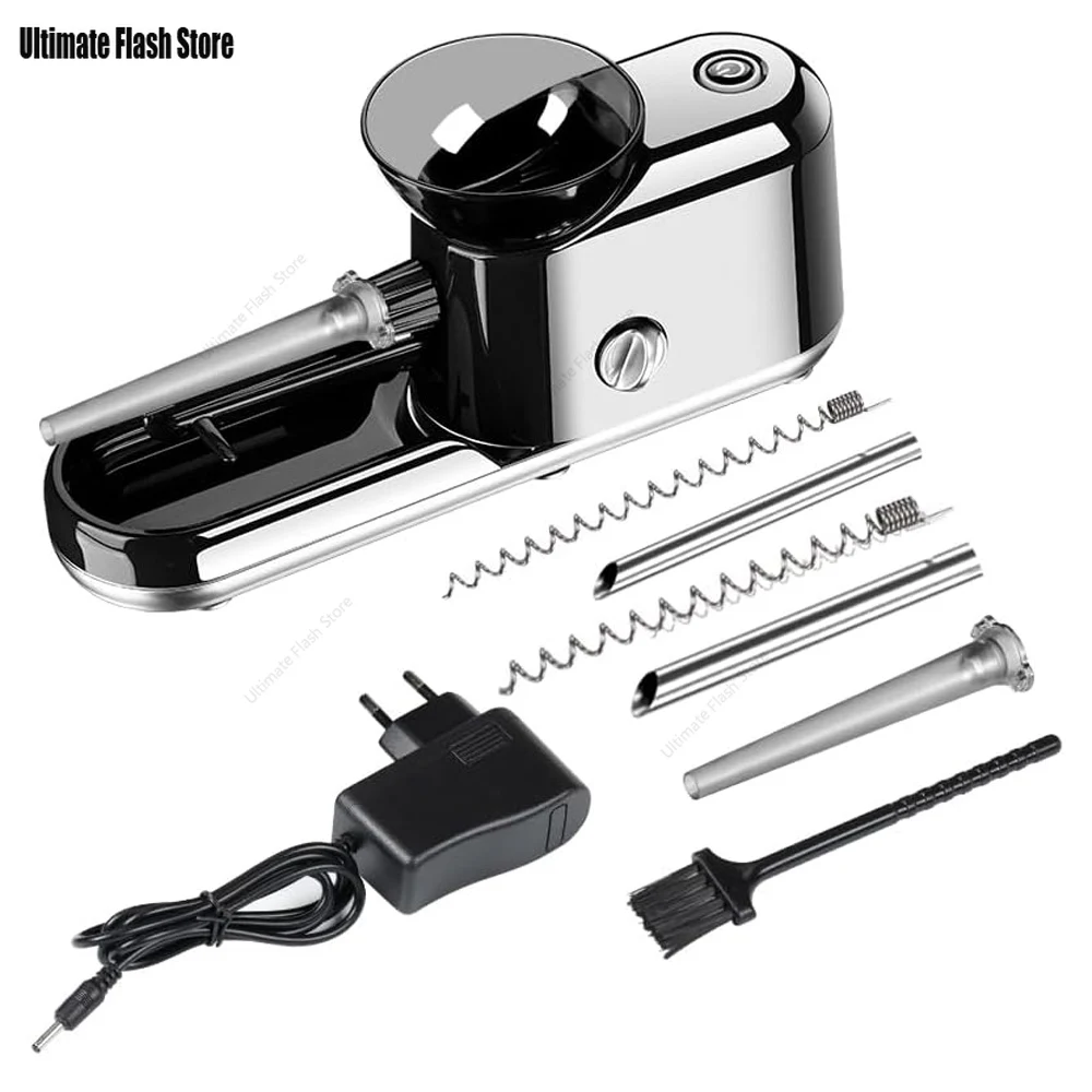 المخاريط الكهربائية آلة المتداول محمل أوتوماتيكي المحمولة قبل توالت المخاريط ملء التبغ التدخين الملك حجم 65 مللي متر 80 مللي متر حاقن #6