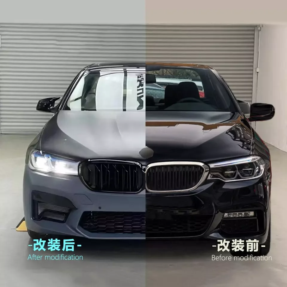

Kabeer G30 M5 Bumper for BMW 5' 2016-2018 G38 G30 Upgrade to M5 2020 Style Headlight Bumper