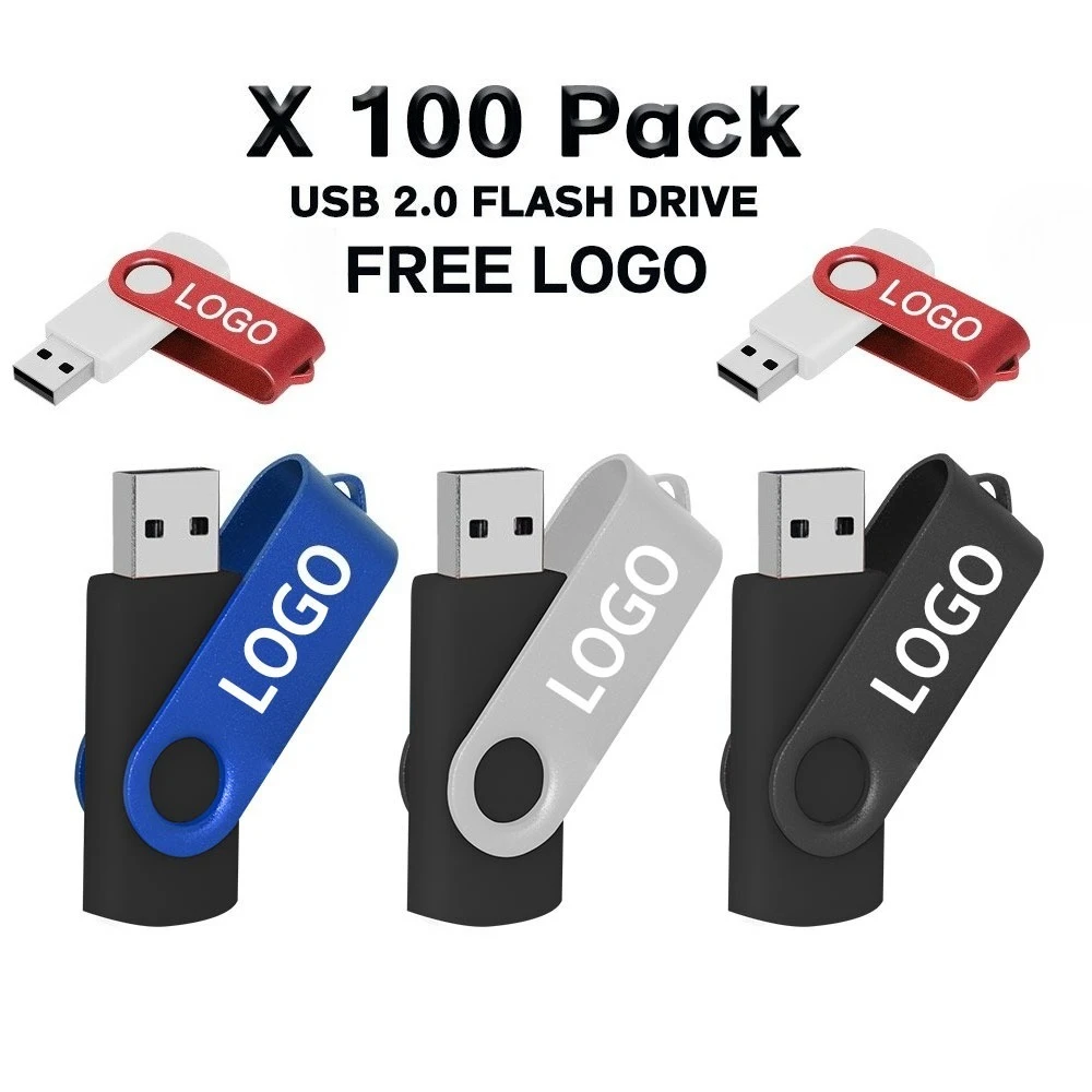 

wholesale 100 Pack USB Flash Drive Memory Stick Pendrive Thumb Drive Lot 1GB 2GB 4GB 8GB 16GB 32G 64GB 128GB Memory Flash Disk
