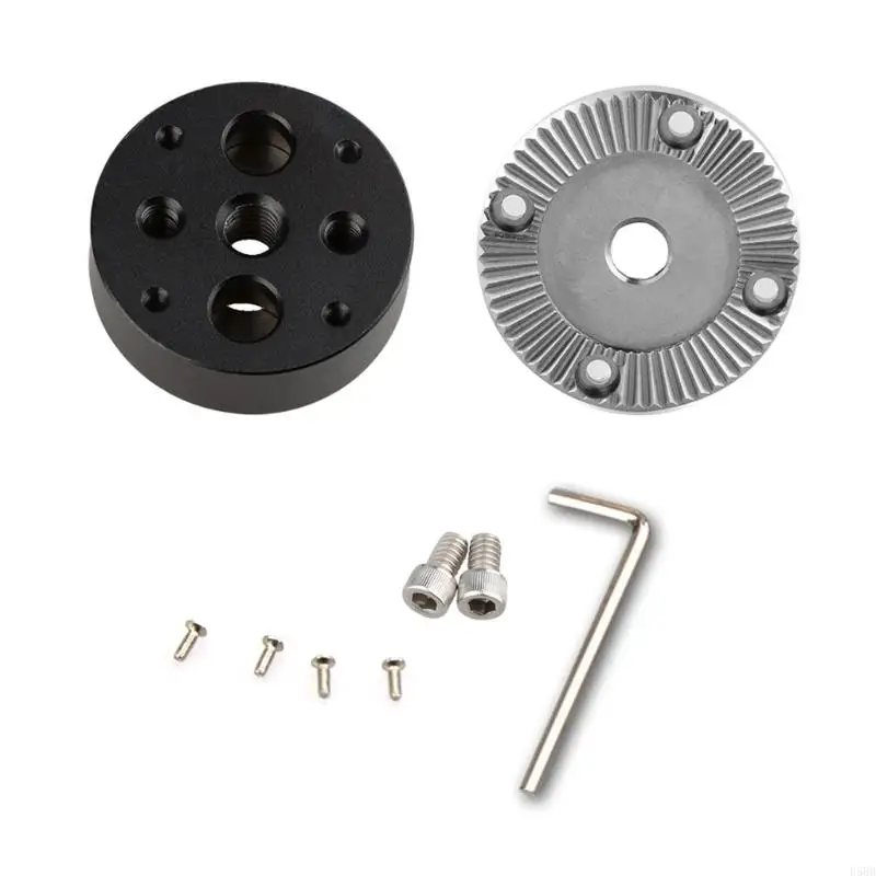 D5BB Conectores rosetero liviano Adaptador montaje con herramienta para equipos fotografía