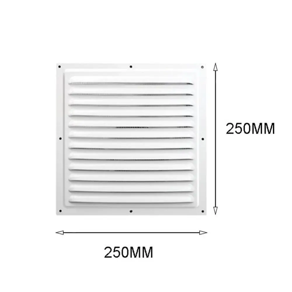 Image 7: Grille de ventilation en alliage d'aluminium pour systèmes de chauffage et de refroidissement, plaque d'échappement, couvercle de ventilation, grille de protection du système d'air
