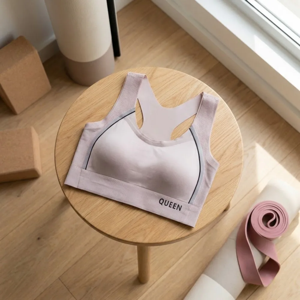 

Traceless Wireless U Bra Gathered Breasts Anti-sagging Brassiere for Women Comfortable Shockproof Seamless Bras Running