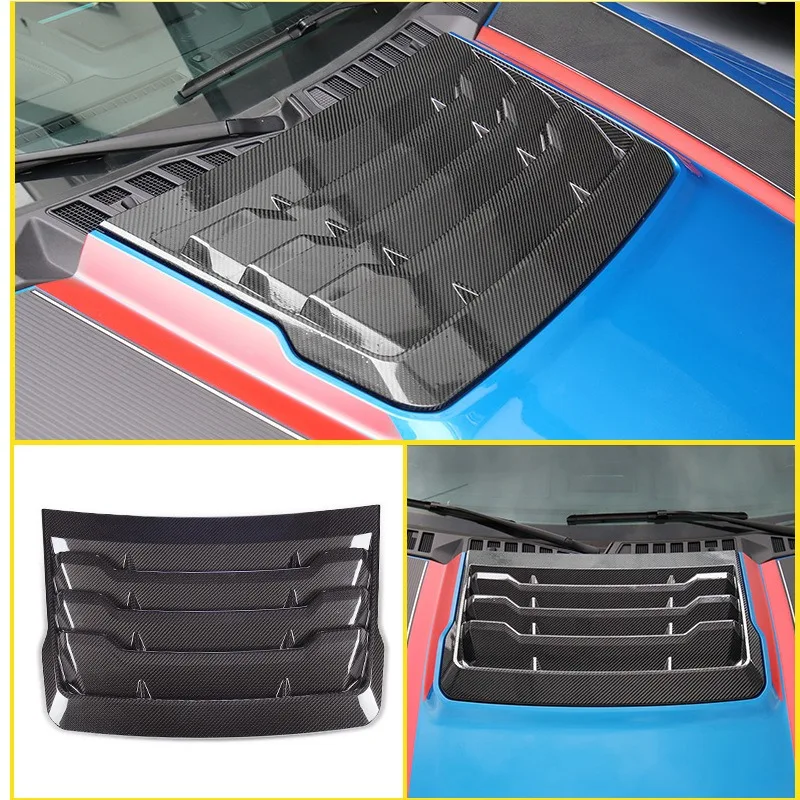 

Suitable for Ford Raptor F150Raptor engine hood hood real carbon fiber modified car interior and exterior accessories
