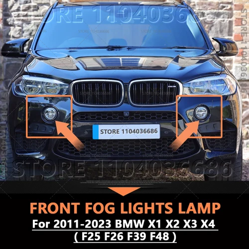 Para 2011 2012 2013 2014 2015 2016 2017 2018 2019 BMW X1 X2 X3 X4 F25 F26 F39 F48 luces antiniebla delanteras 63177238787 63177238788