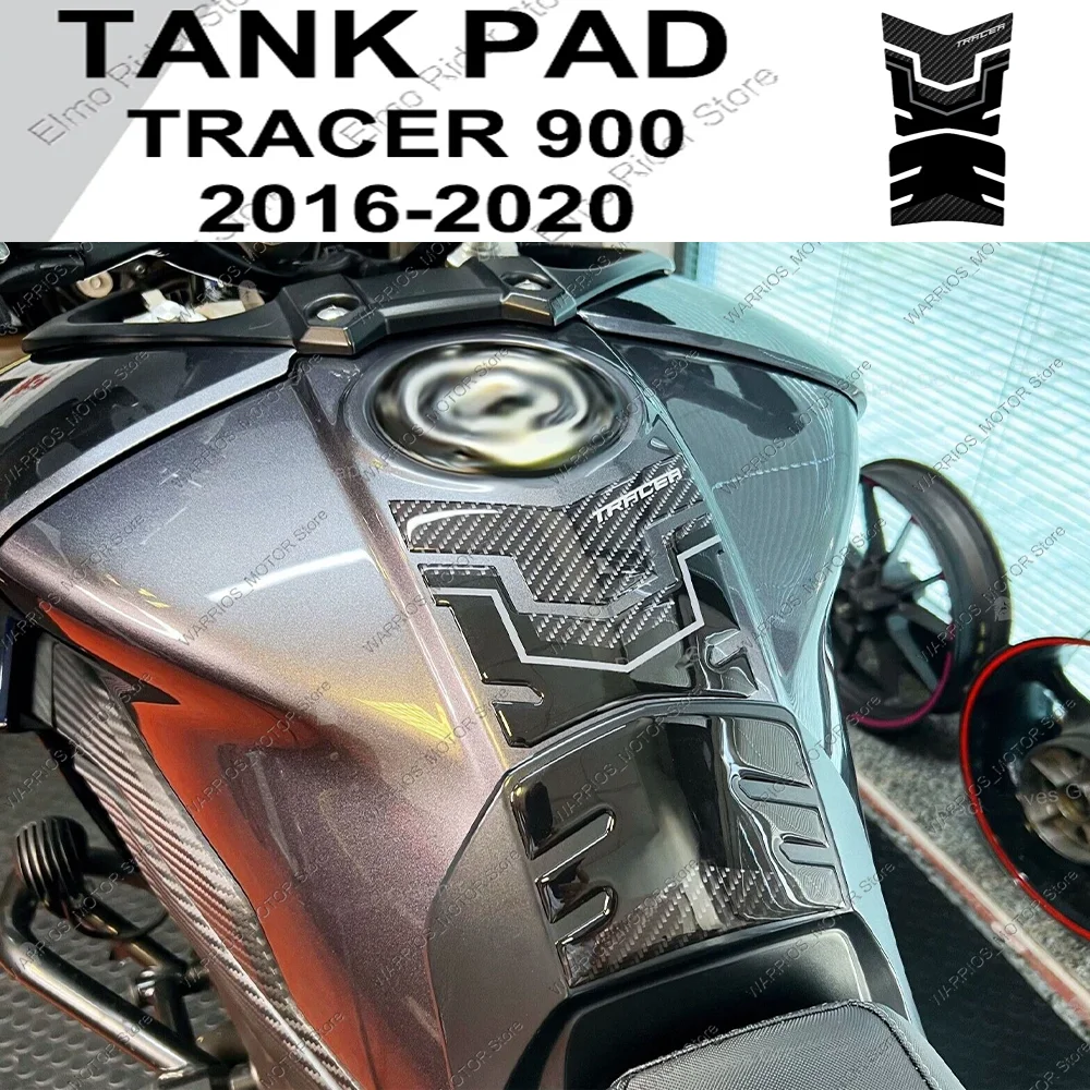 

Tracer900 Tracer 900 3D Resin Protective Sticker Accessories Tank Pad Stickers For Yamaha Tracer900 2016-2020