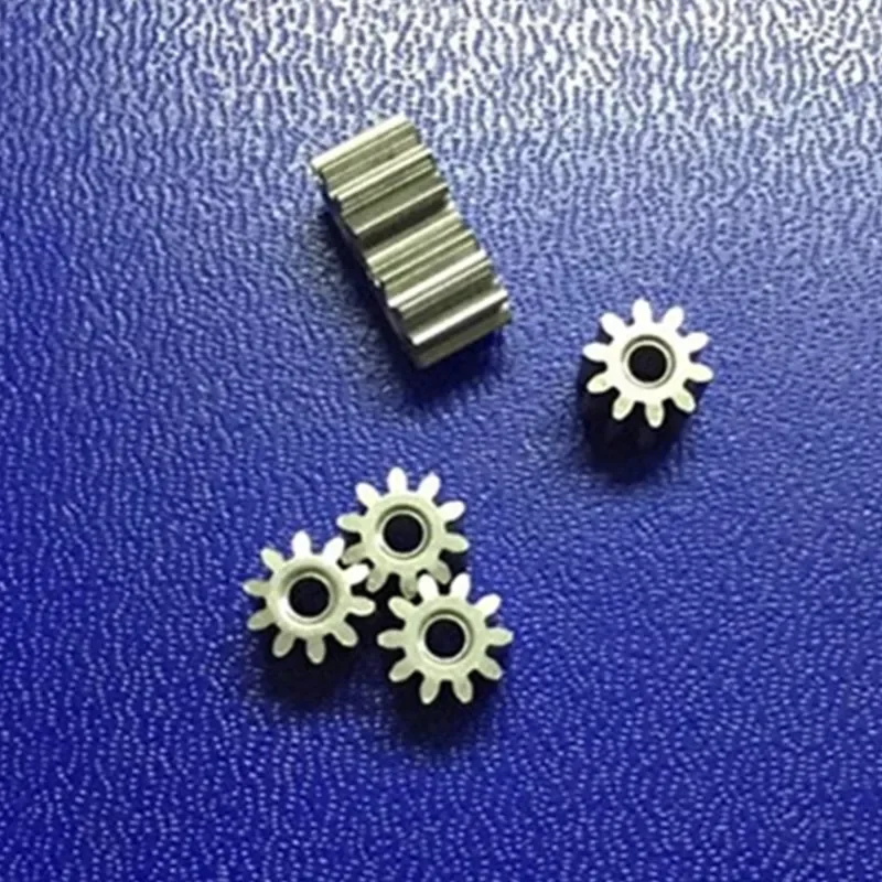 10pcs/lot 0.6 Modulus 10 Teeth Iron Base Small Gear Bore 2.23mm for Machine Parts