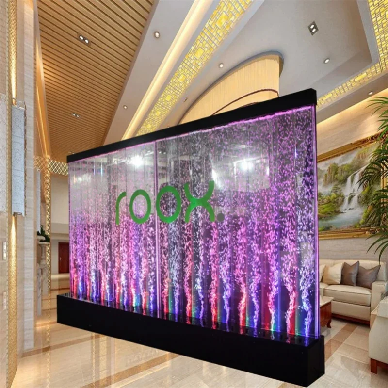 

custom.Decoration Supplies Modern Color Changing LED Bubble Wall Other Home Decor