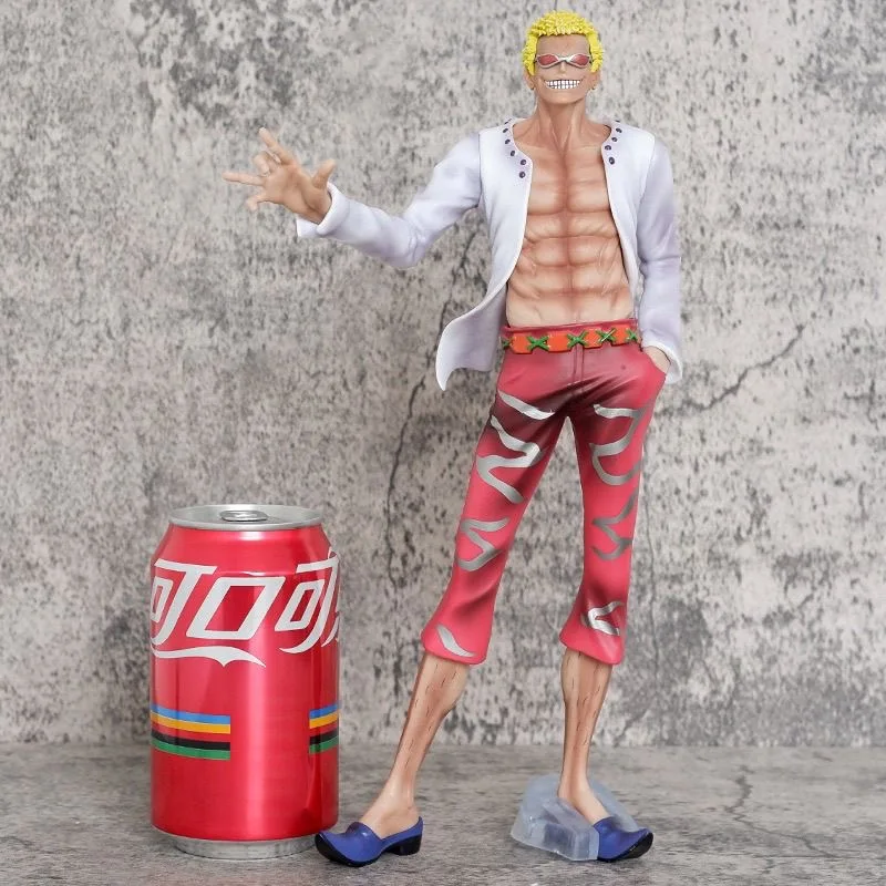 

In Stock 29cm One Piece Donquixote Doflamingo Anime PVC Figure Collectible Statue Action Model Toy Gift for One Piece Fans