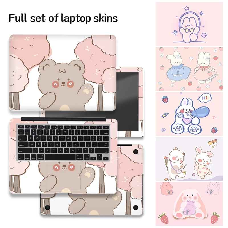 Cute cover Laptop Skins Stickers PVC Skin Waterproof DIY Decorate Decal 13