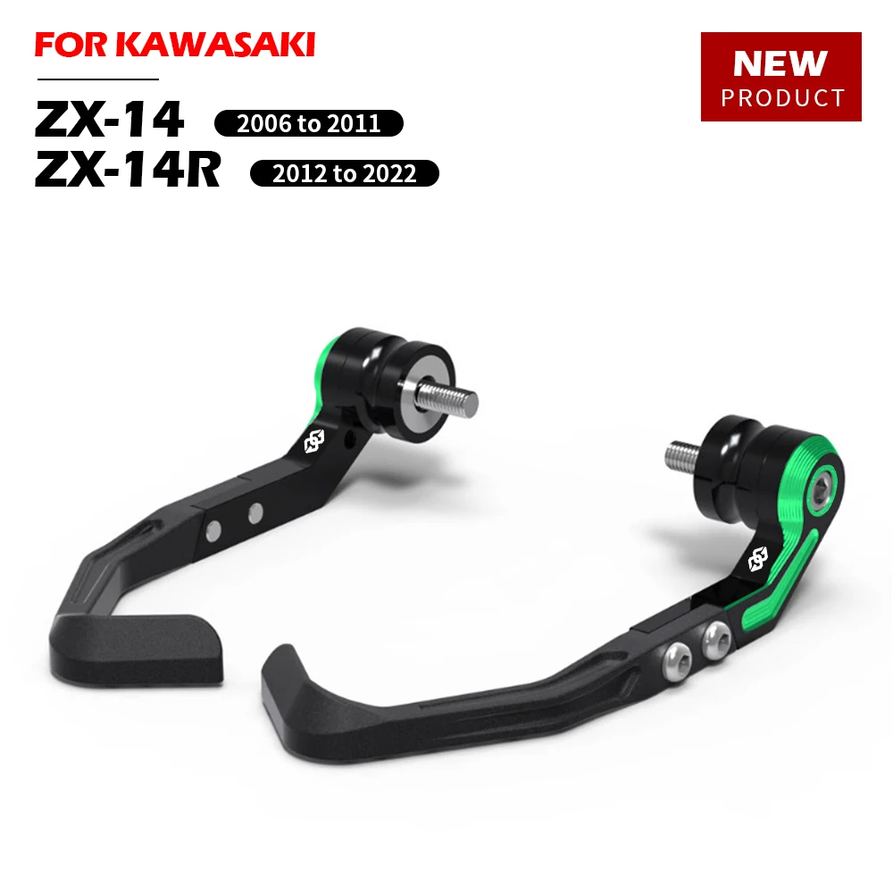 ZX14 ZX14R 2006 bis 2022, Motorrad-Bremshebel-Schutz für KAWASAKI Brems- und Kupplungshebel-Schutz-Set, Zubehör