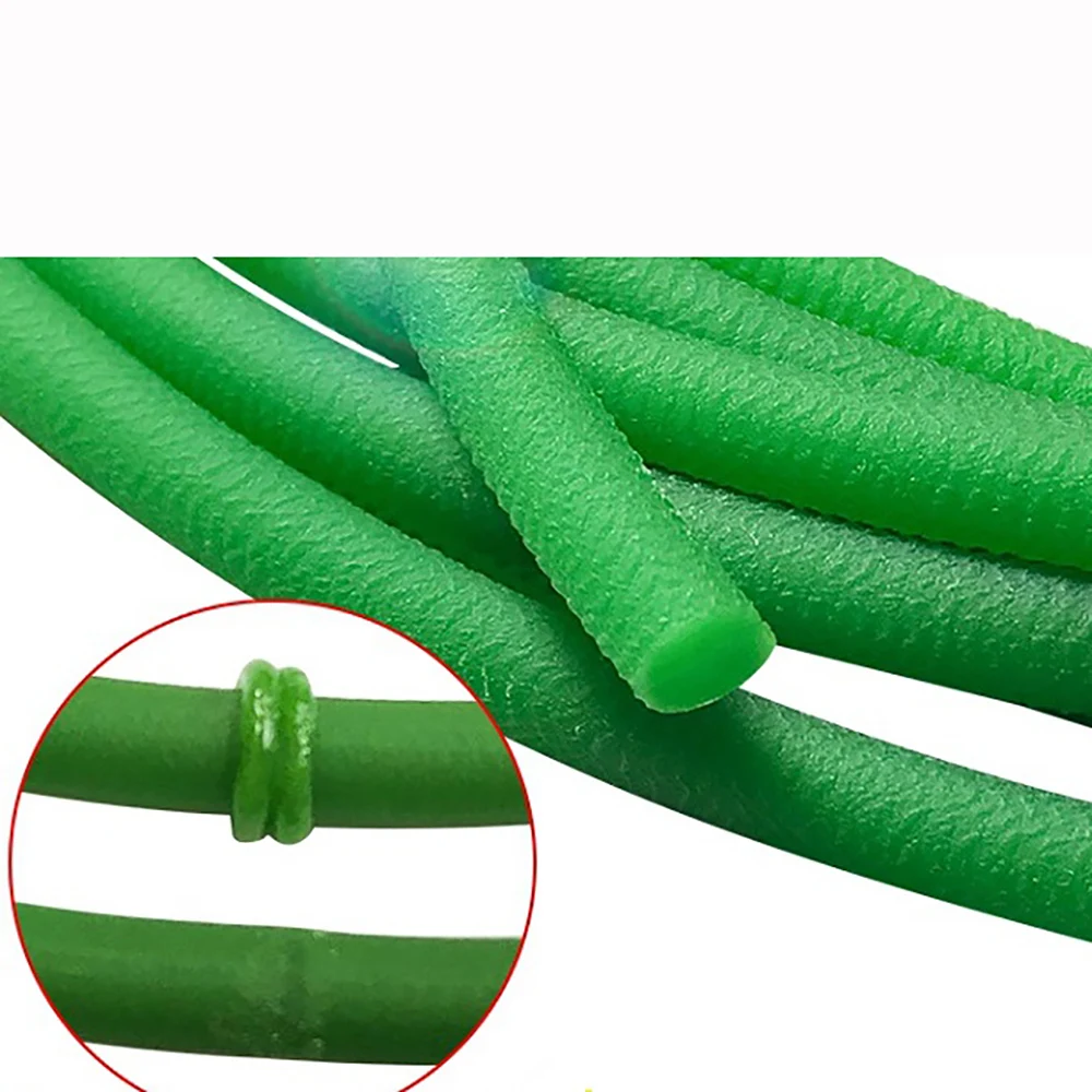 1/2/5M Polyurethane Conveyor Belts Diameter 1.5/2/3/4/5/6/7/8/9/10/12/15/18mm Industry PU Drive Belt Green Orange Meltable Cord