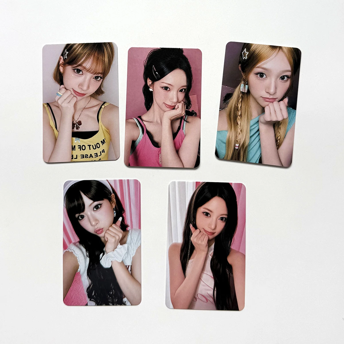 2026 New RESCENE Girl Album Pretty Girl Song Cards PINKY UP Signature Sale Cards LOMO Cards Photo Cards Toy Gifts - view 5