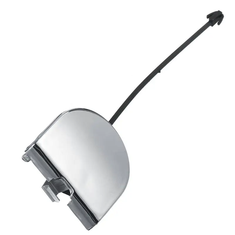 

1Pcs DIY Accessories Car Rear Bumper Towing Hook Eye Cover Cap Chrome For Fiat 500 500C 2007-2012