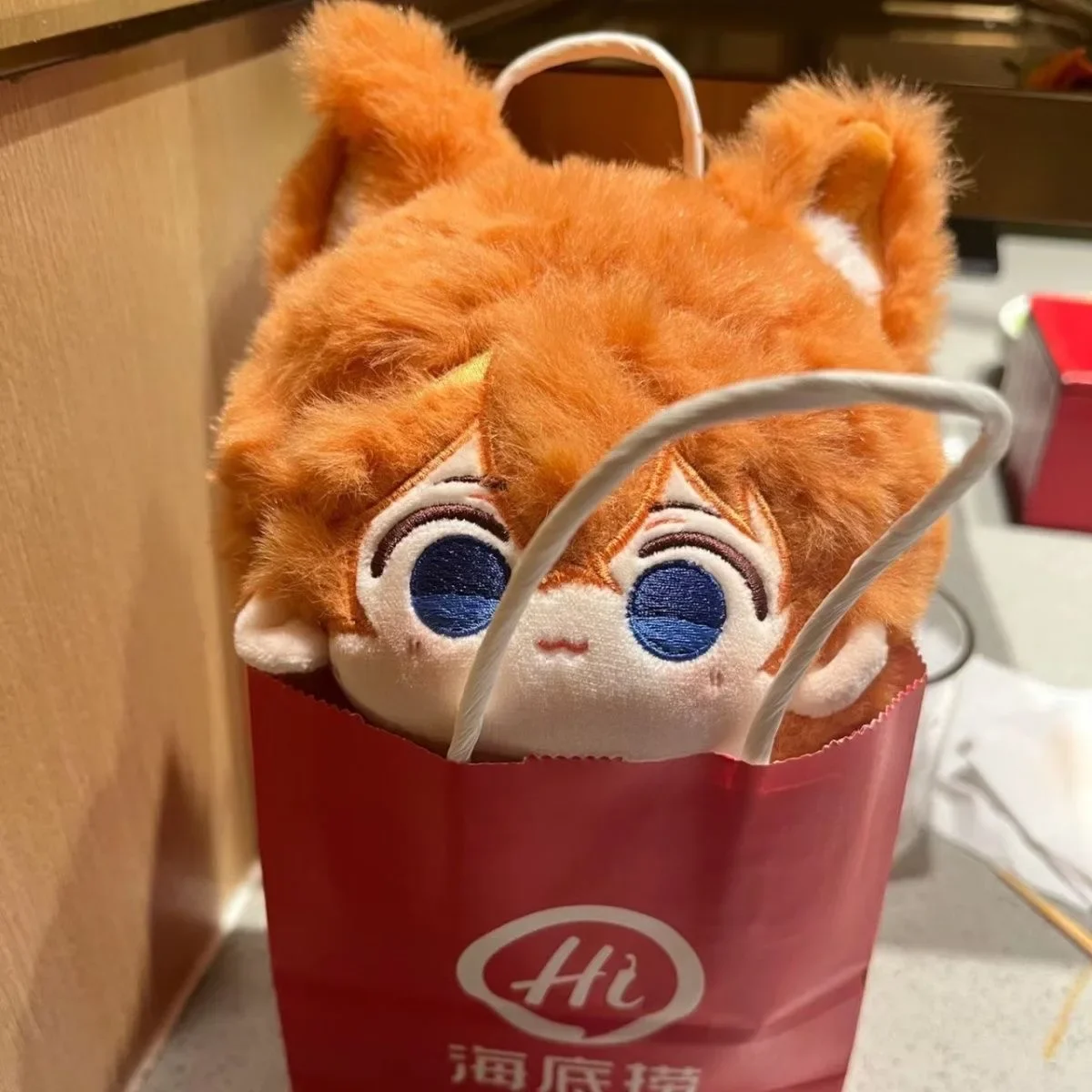 10Cm kluska Anime Genshin Impact Tartaglia śliczne Kawaii ucho ogon pluszowa lalka Dango wisiorek Cosplay brelok zabawki prezent urodzinowy